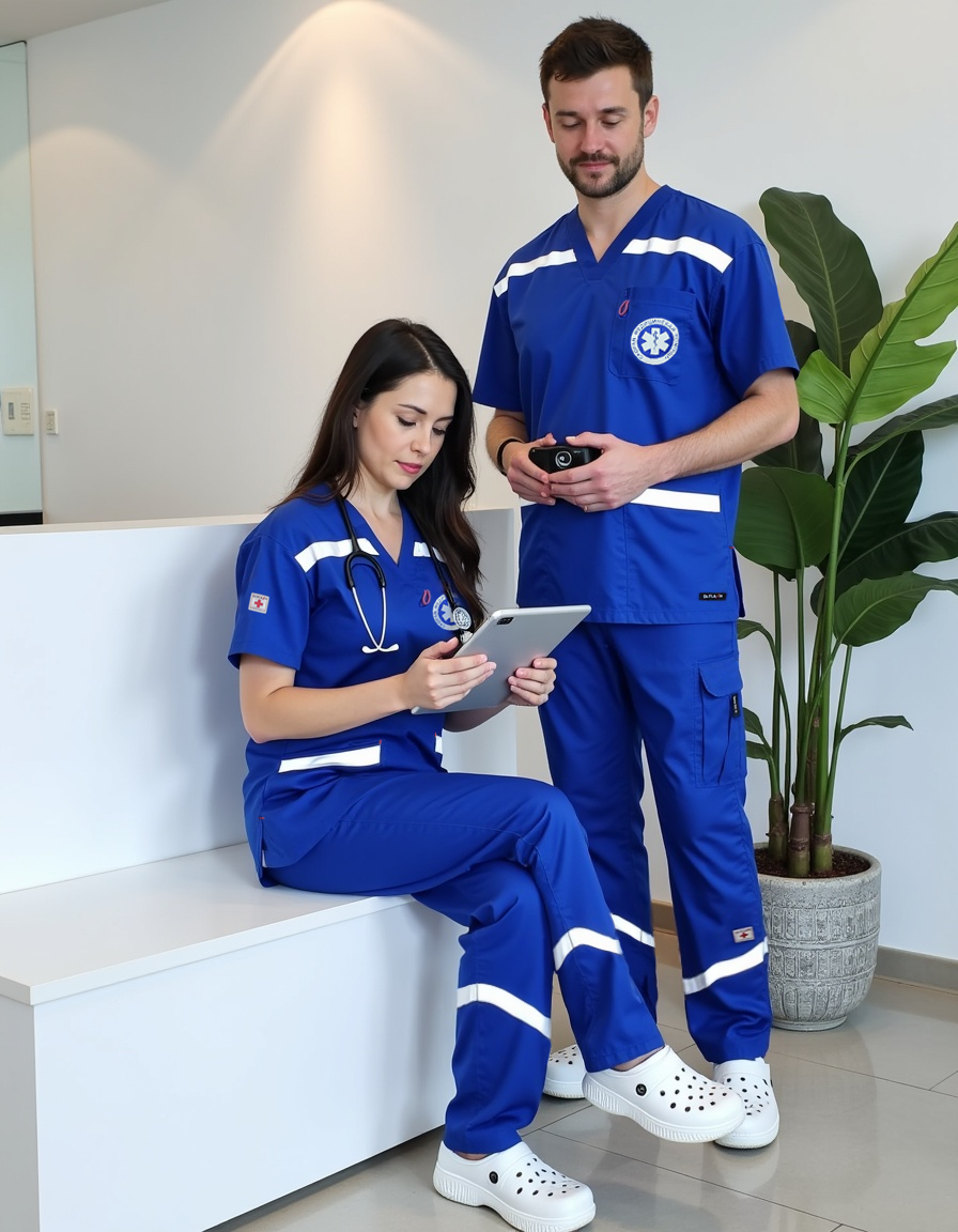 Блуза унисекс Файер М, василек NEW 3